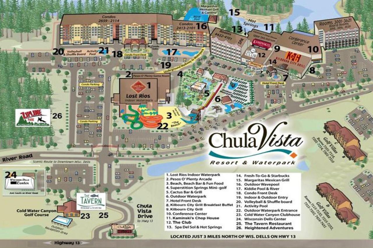 Chula Vista Condo Unit #2145 Wisconsin Dells Zewnętrze zdjęcie